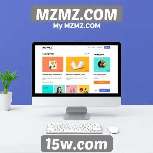 Análise da interface do usuário em MZMZ.COM